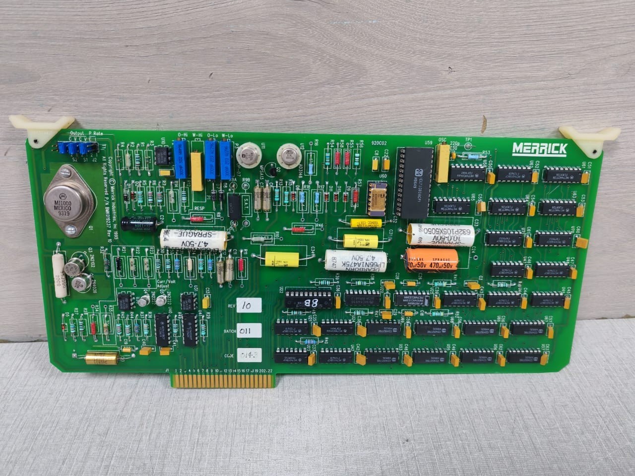MERRICK BMK019237 REV 10 BOARD