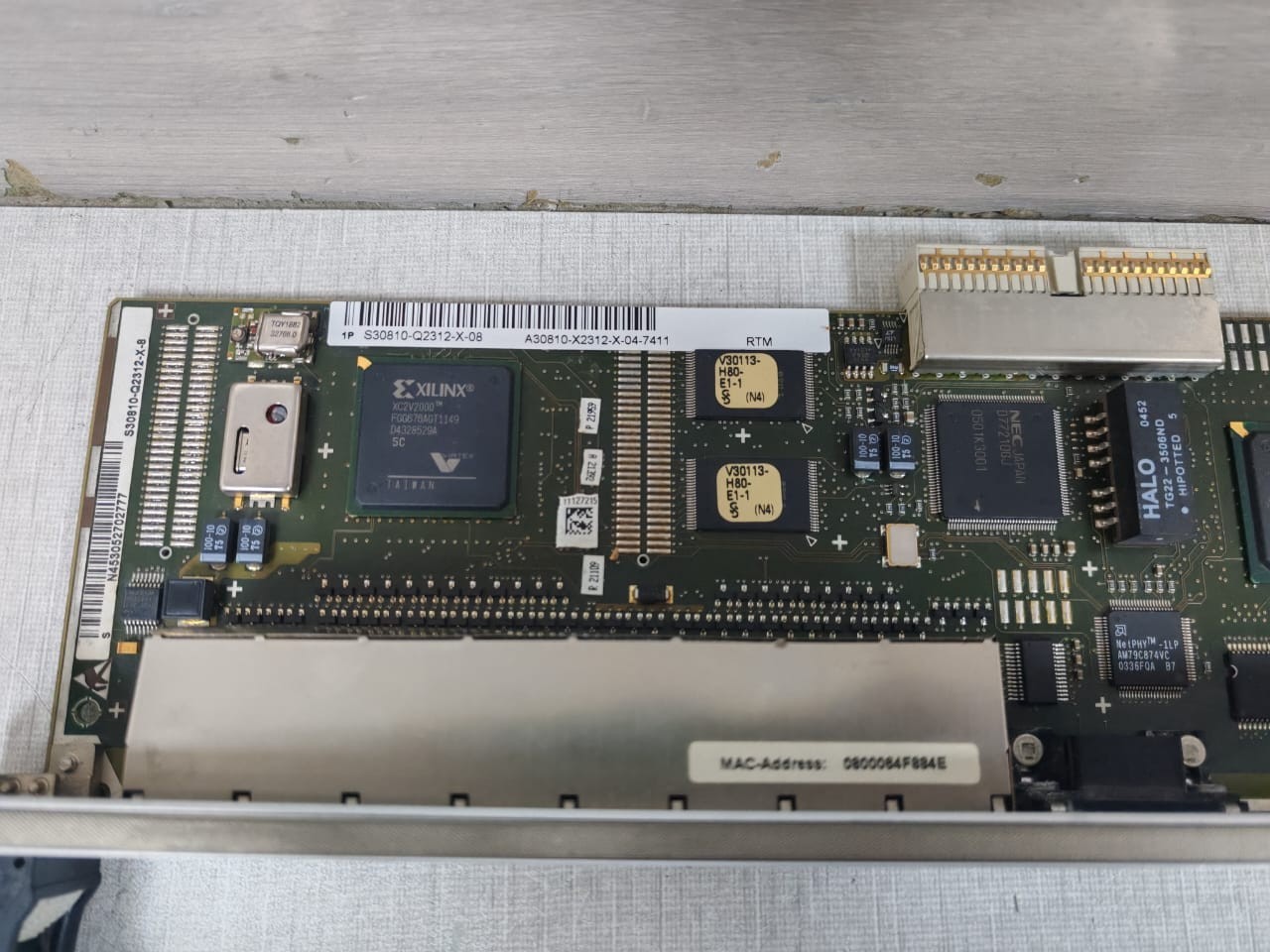 Siemens A30810-X2312-X-04-7411 SIEMENS RTM S30810-Q2312-X-08 TRANSMISSION MODULE A30810-X2312-X-04-7411 8
