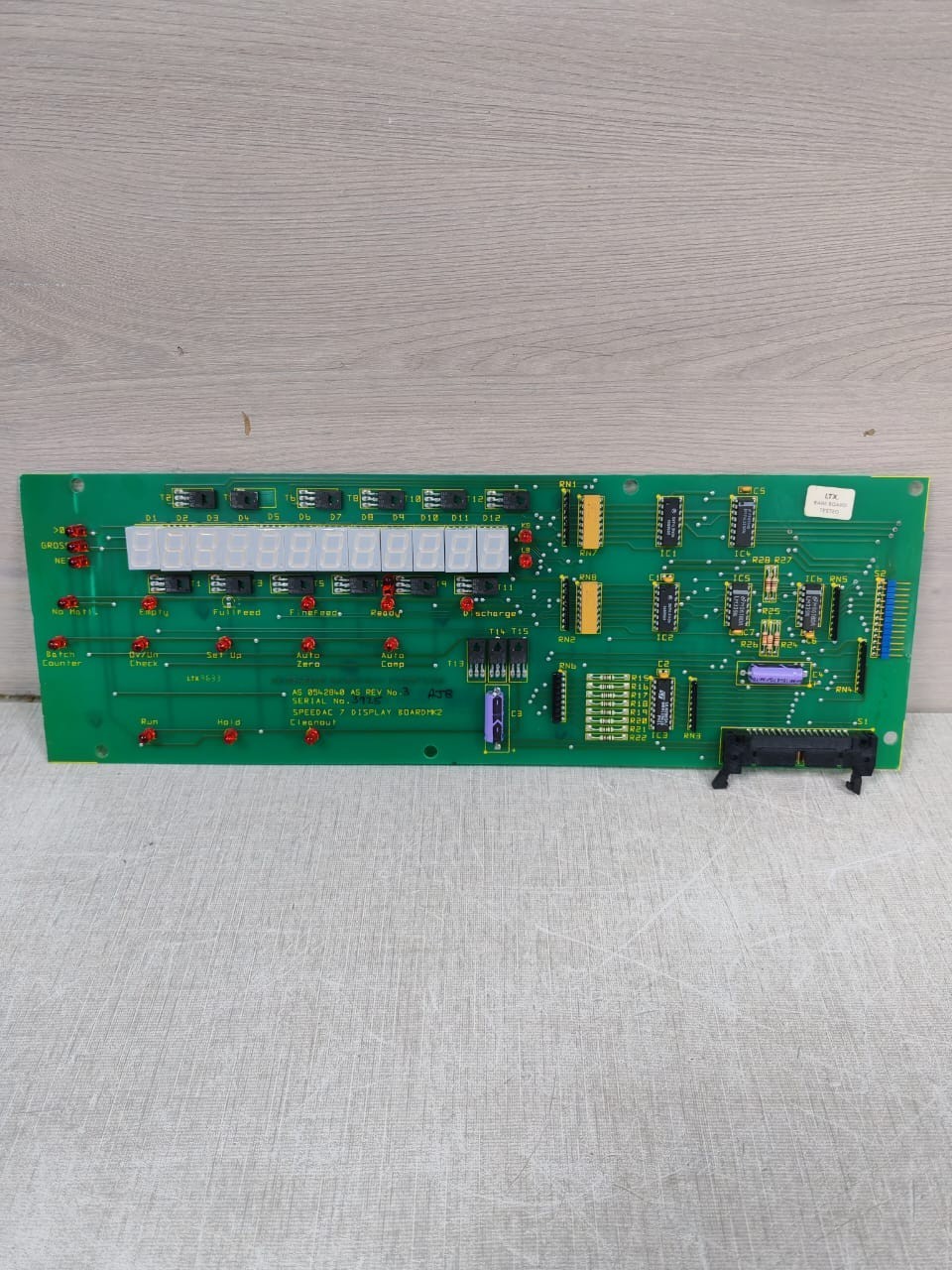 Unbranded AS 0542840 AS 0542840 AS REV 3 SPEED AC 7 DISPLAY BOARD MK2 3