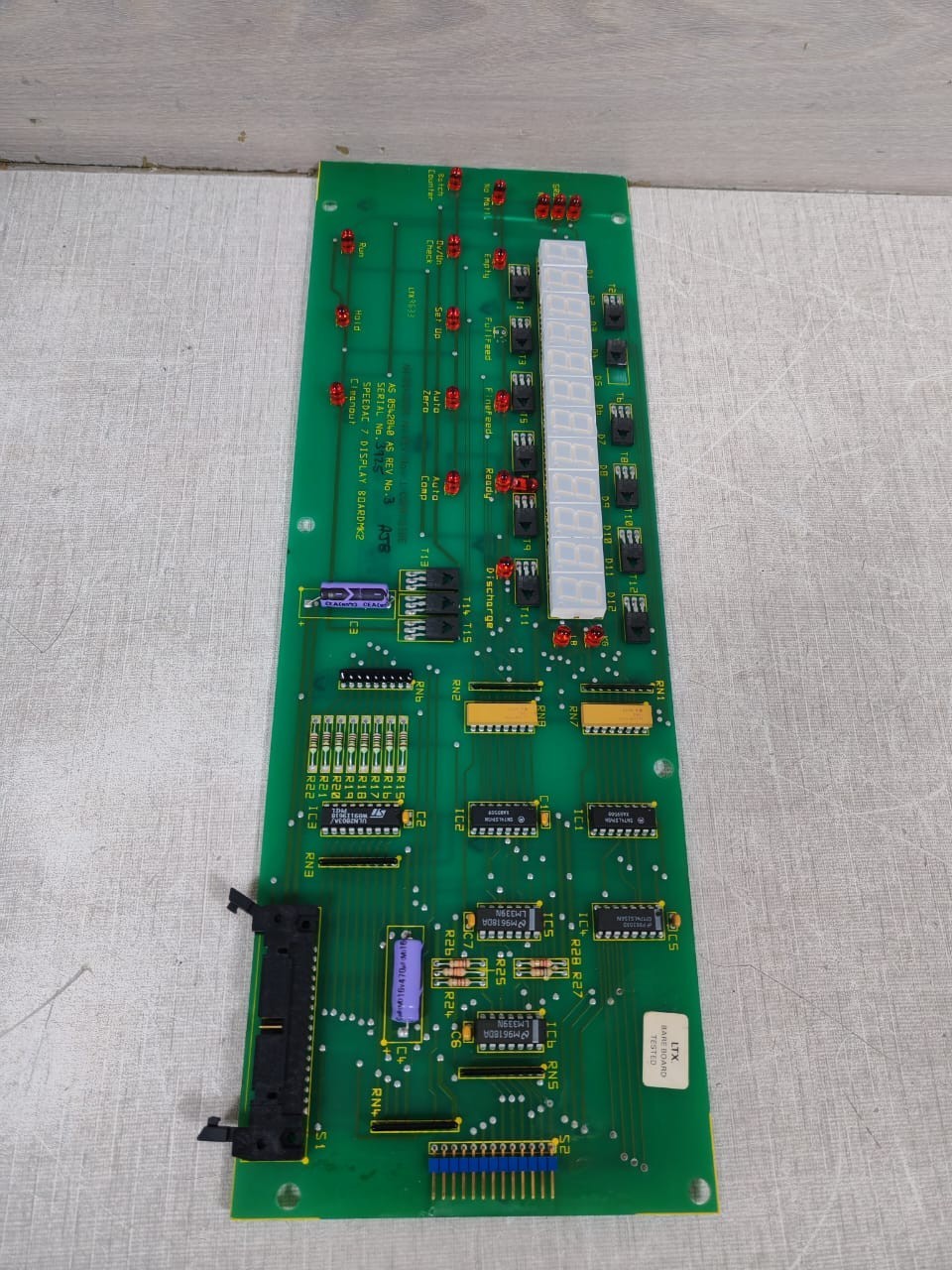 Unbranded AS 0542840 AS 0542840 AS REV 3 SPEED AC 7 DISPLAY BOARD MK2 9
