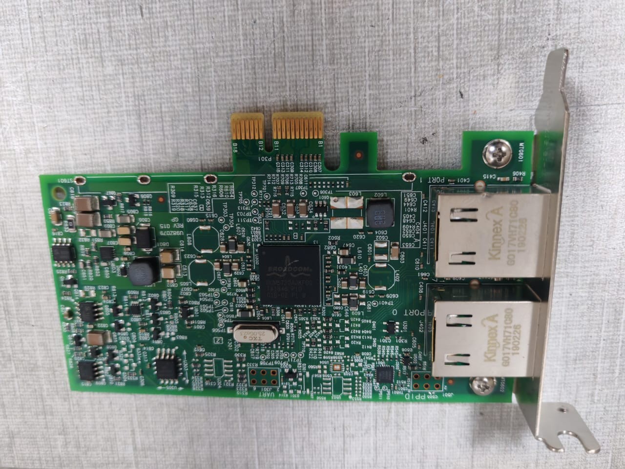 Broadcom KCC-REM-BCM-95720A2003G BROADCOM KCC-REM-BCM-95720A2003G DUAL PORT ETHERNET CARD 8