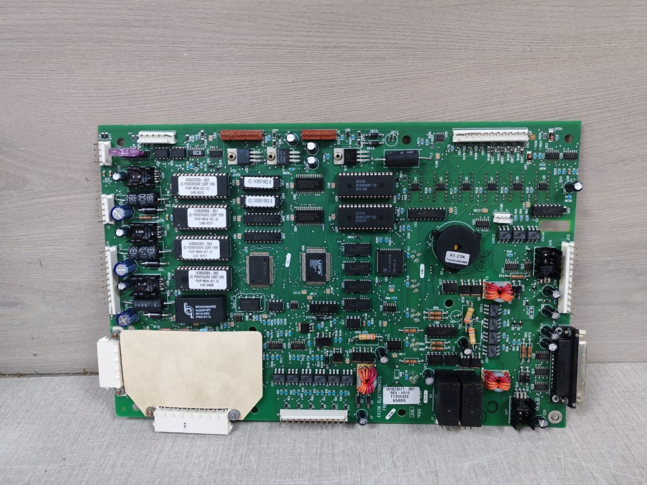 Exide Electronics 101073071-001 Rev-H010 PCB Board