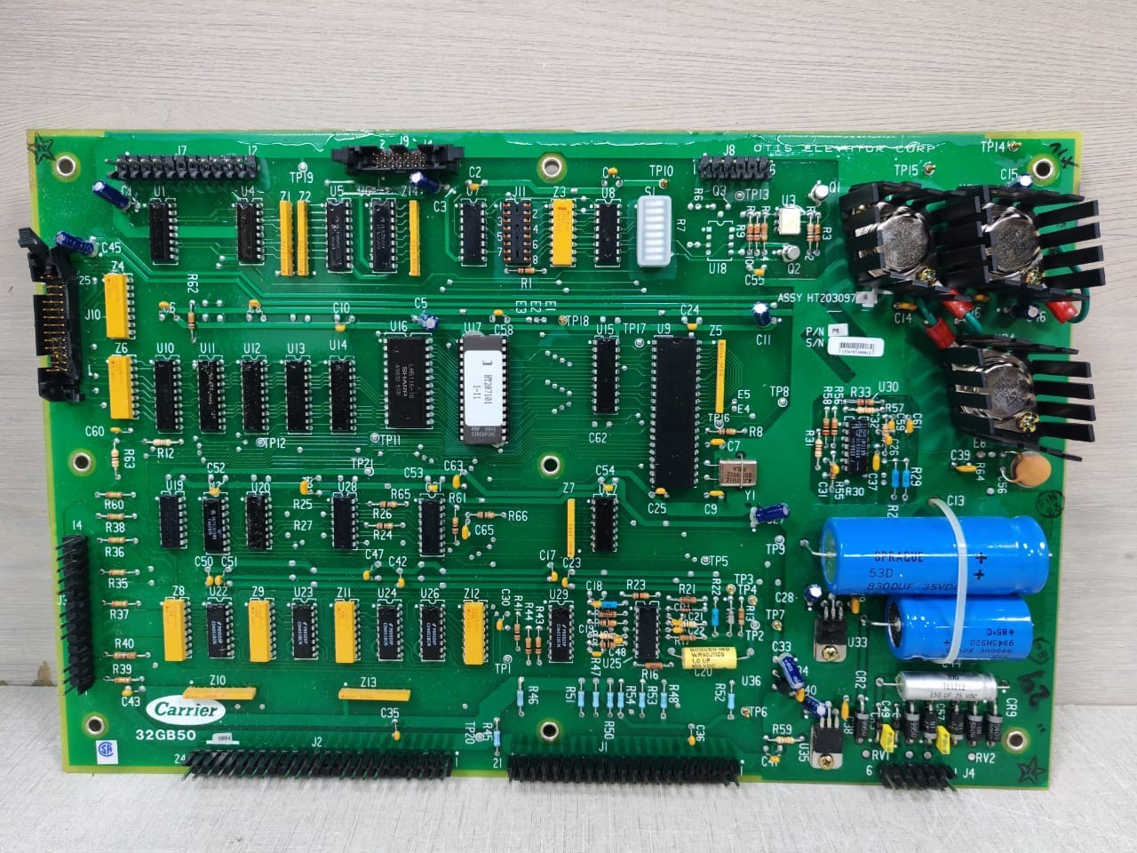 CARRIER 32GB50 OTIS ELAVATOR HT203097 P5 PROCESSOR BOARD
