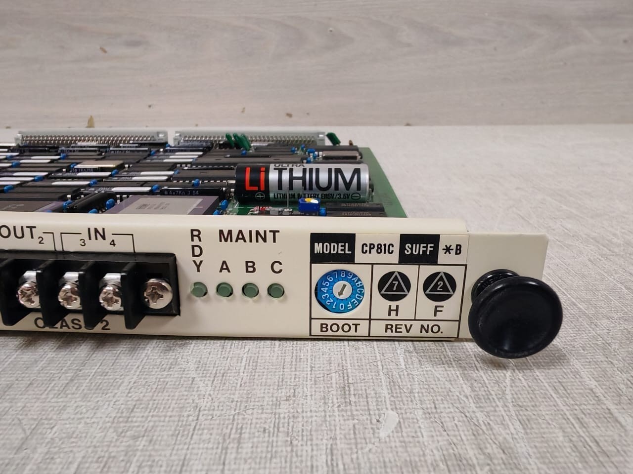 Yokogawa S933AL-0 / S9330AL-03 YOKOGAWA CP81C * B S933AL-0 / S9330AL-03 MOTHER PCB BOARD 4