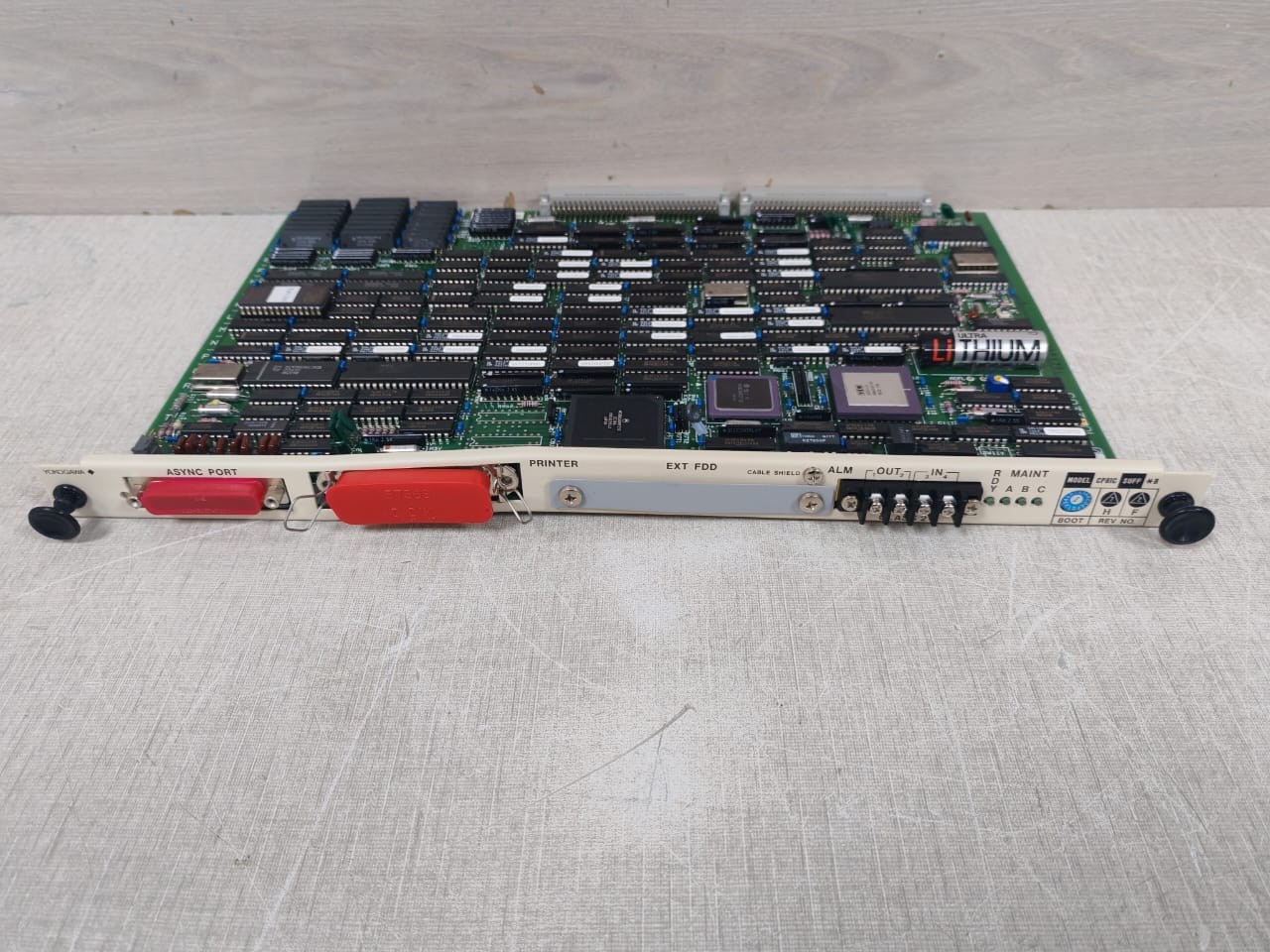 Yokogawa S933AL-0 / S9330AL-03 YOKOGAWA CP81C * B S933AL-0 / S9330AL-03 MOTHER PCB BOARD 5