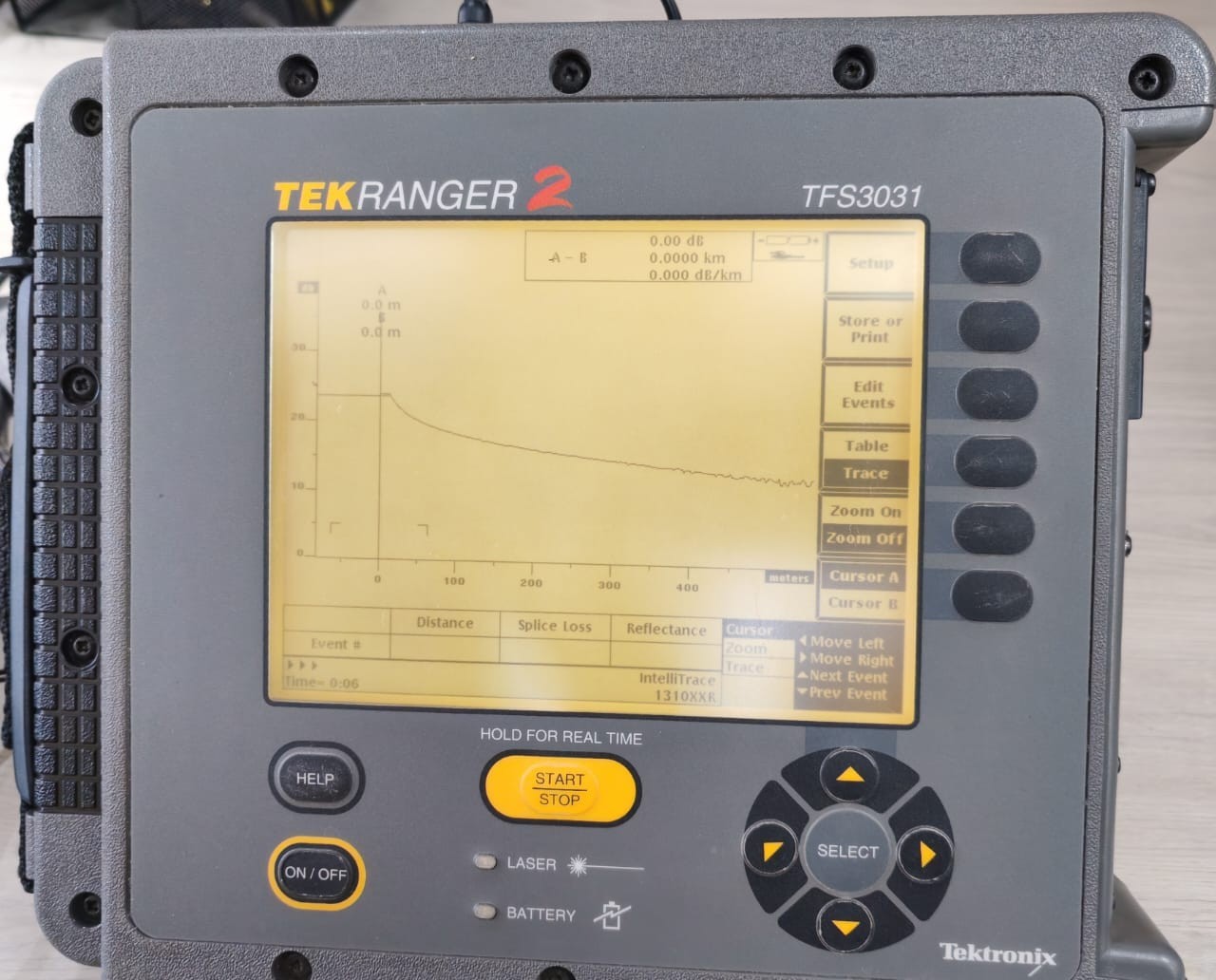 Tektronix TFS3031 TEKTRONIX TEKRANGER2 TFS3031 FIBER OPTIC 3