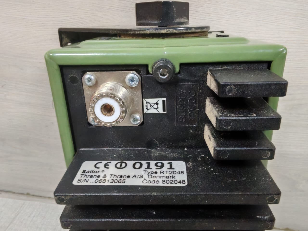 SAILOR RT2048 SAILOR RT2048 COMPACT VHF MARINE RADIO WITHOUT TELEPHONE HANDSET 7