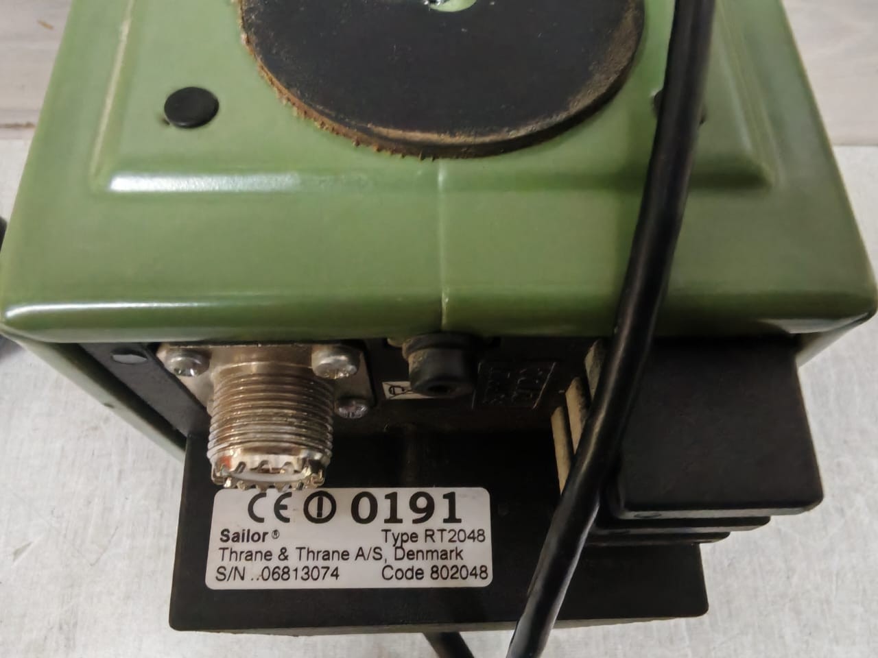 SAILOR RT2048 SAILOR RT2048 COMPACT VHF MARINE RADIO WITH TELEPHONE HANDSET 7