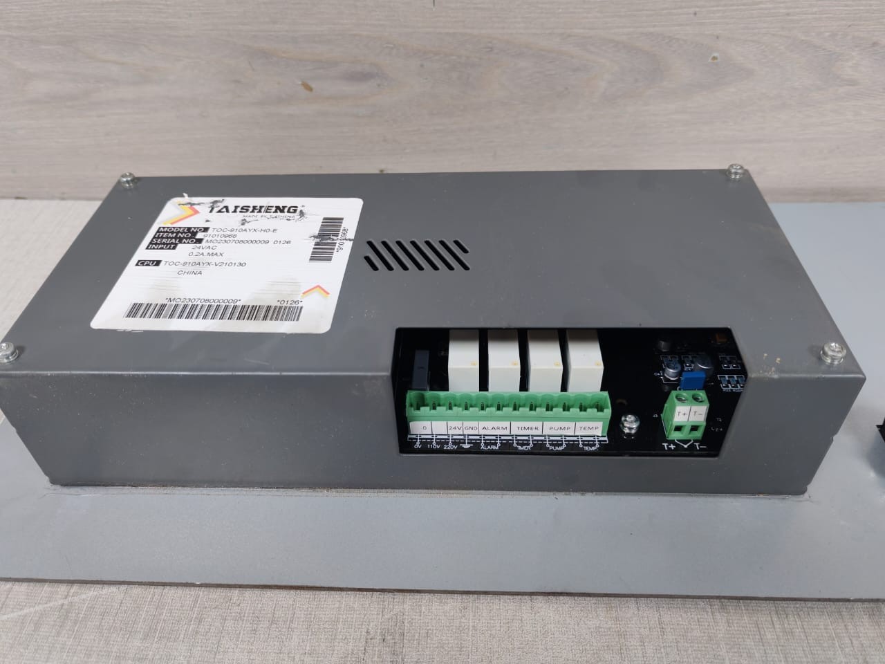 TAISHENG TOC-910AYX-H0-E TAISHENG TOC-910AYX-H0-E PRESSURE FRYER CONTROL PANEL 7