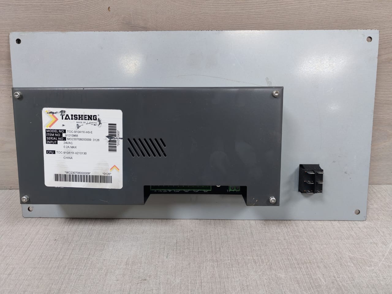 TAISHENG TOC-910AYX-H0-E TAISHENG TOC-910AYX-H0-E PRESSURE FRYER CONTROL PANEL 8
