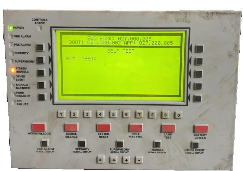 Honeywell XLS3000-CPUD HONEYWELL XLS3000-CPUD INTELLIGENT ADDRESSABLE FIRE ALARM CONTROL PANEL 24V 4