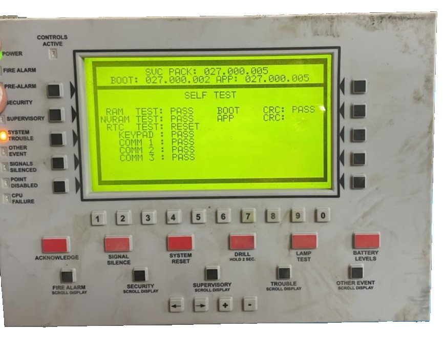 HONEYWELL XLS3000-CPUD INTELLIGENT ADDRESSABLE FIRE ALARM CONTROL PANEL 24V