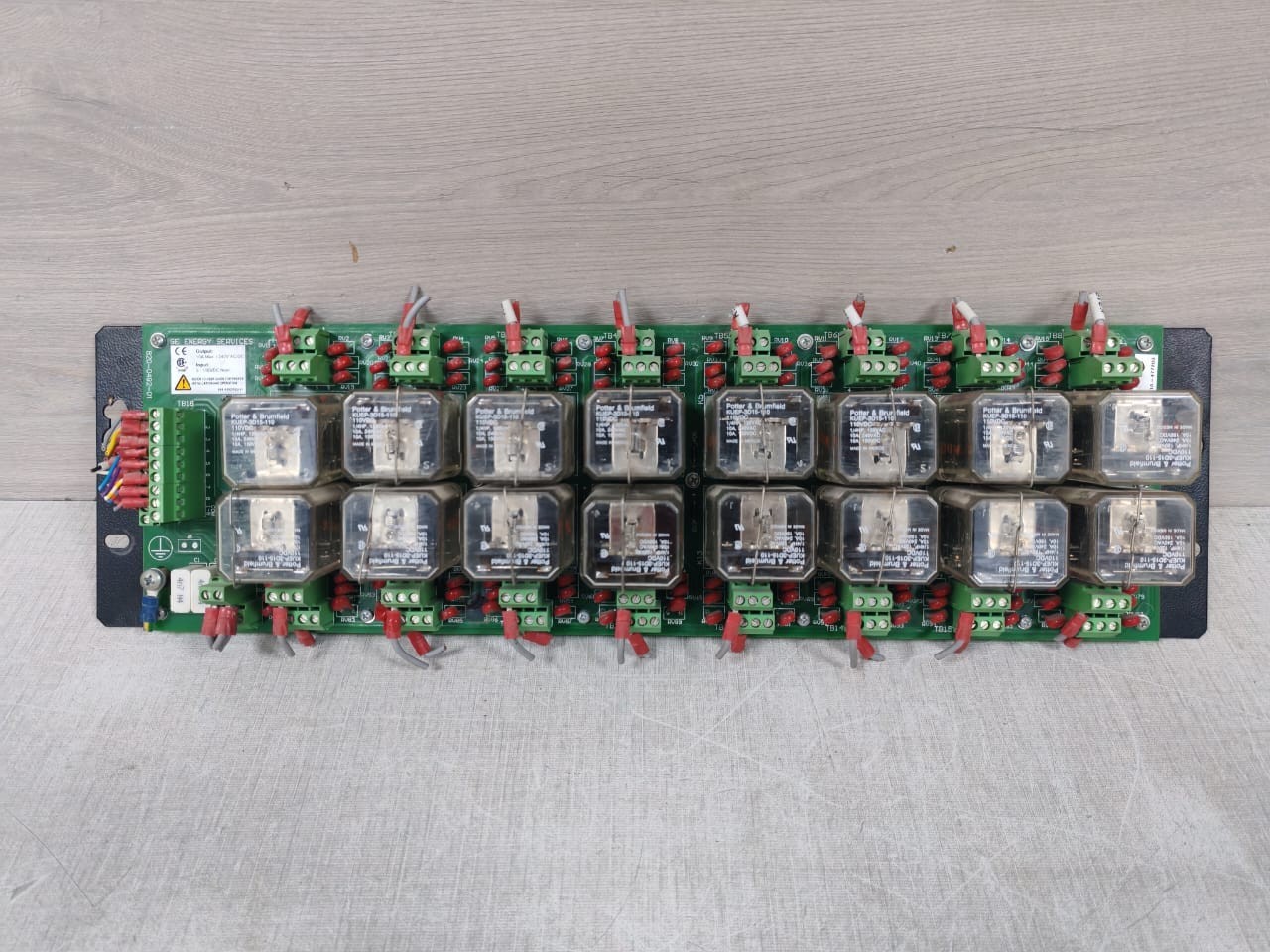 GE ENERGY SERVICES 820-0492-01 PCB BOARD