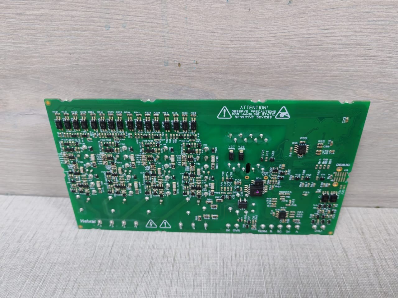 HELVAR 7490078 HELVAR 7490078 ISSUE G-454 4x2.2A TRAILING EDGE DIMMER BOARD FOR HELVAR 454 10