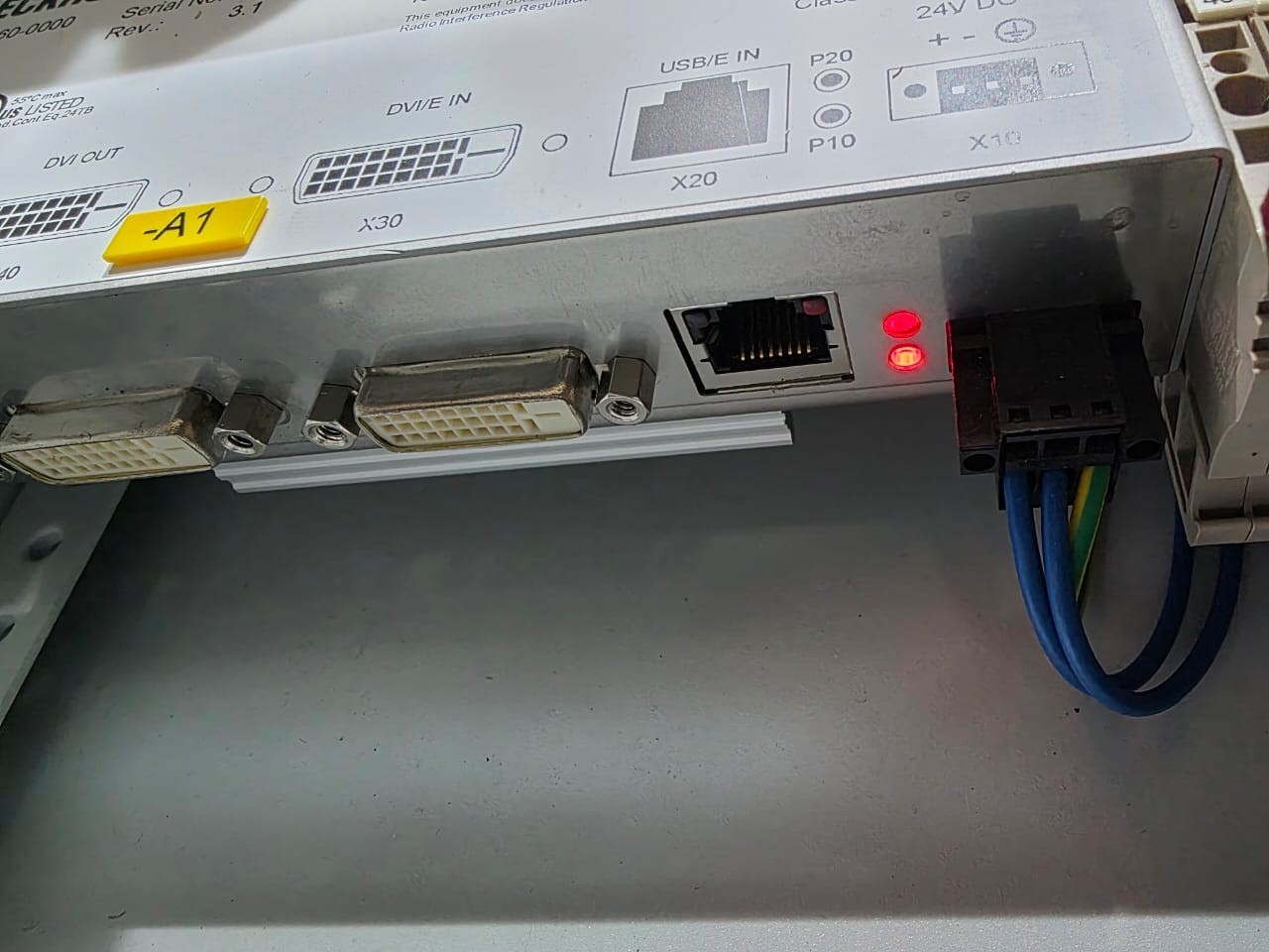 Eltromat CU8860-0000 Eltromat 9579000162 with Beckoff CU8860-0000 Rev.3.1 USB-DVI-EXTENDER.0-B 3
