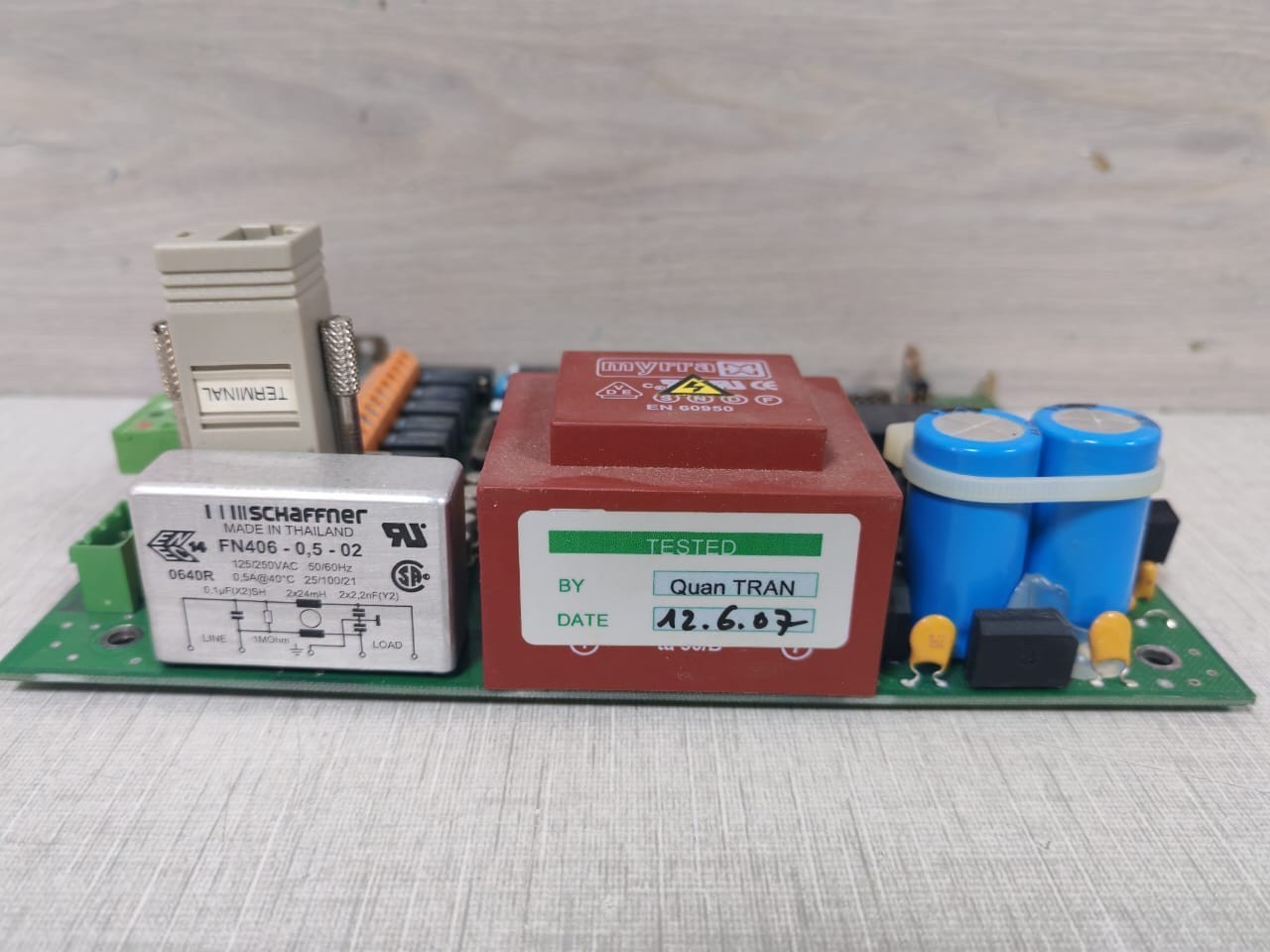 TRULY TR-805 94V-0 0702 TRULY TR-805 94V-0 0702 MOTHERBOARD FOR TTK FG-SYS DIGITAL LEAK DETECTION UNIT 5