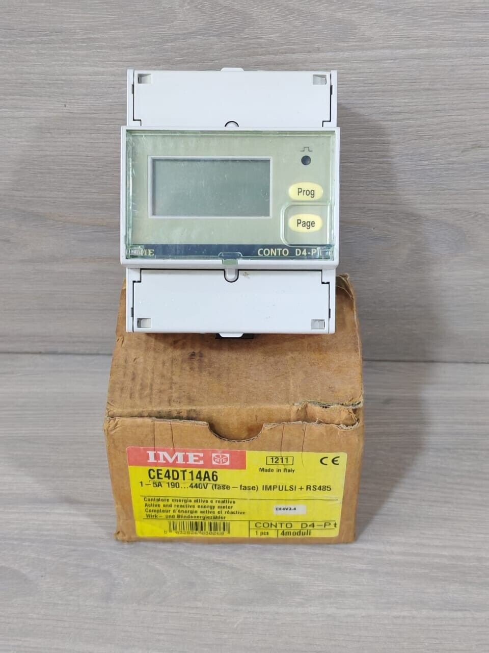 IME CONTO D4-PT CE4DT14A6 NETWORK DIRECT CONNECTION MUTI FUNCTION POWER METER
