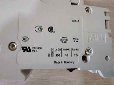 ABB S204-Z4 ABB 2CDS254001R0338 S204-Z4 Miniature Circuit Breaker 9