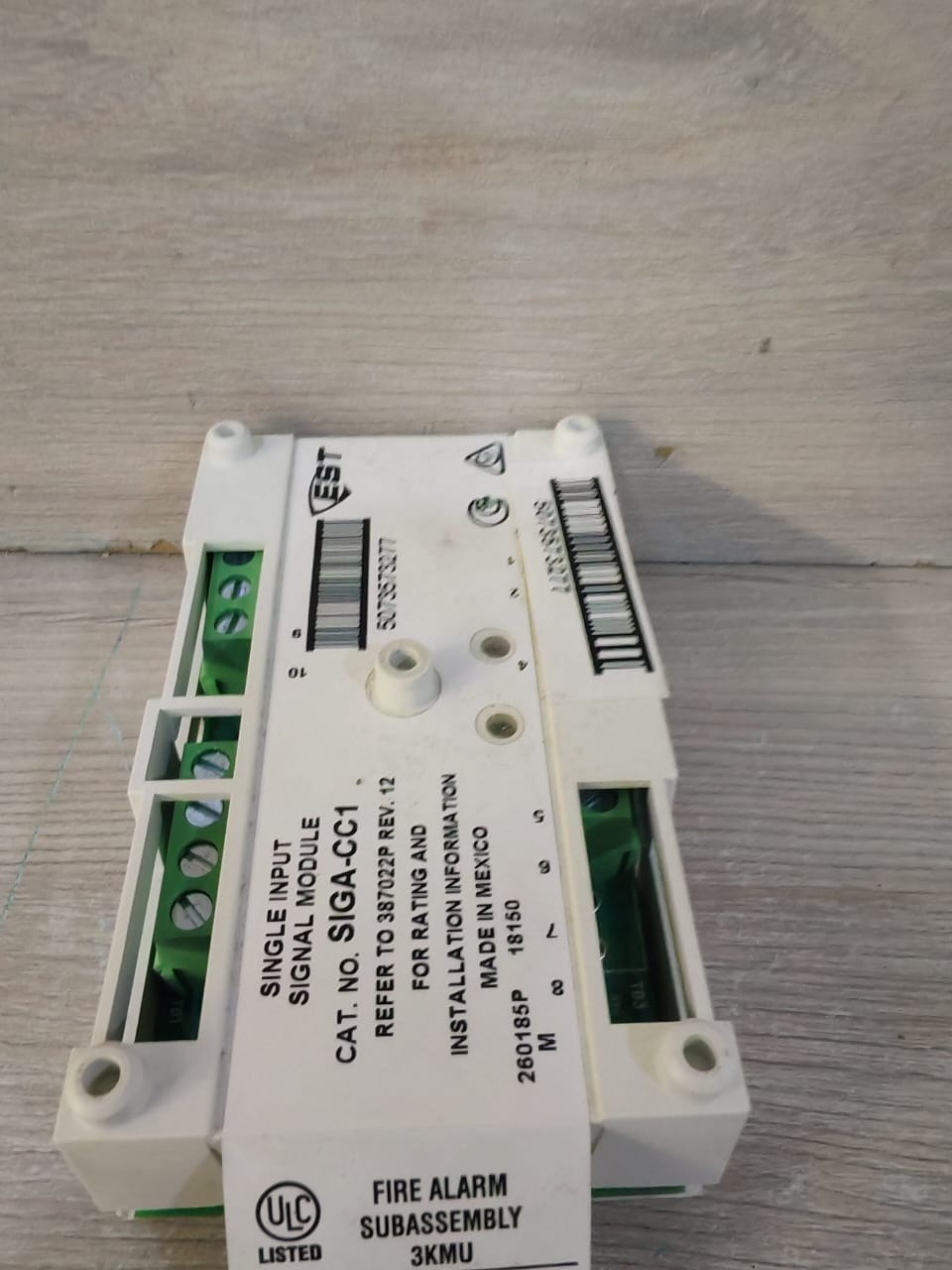 EST SIGA-CC1 EST SIGA-CC1 SINGLE INPUT SIGNAL MODULE 3