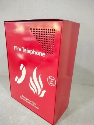 C-TEC EVC301RPO EVC301RPO Fire Telephone Outstation c/w Handset (Push to Open), Stainless 3