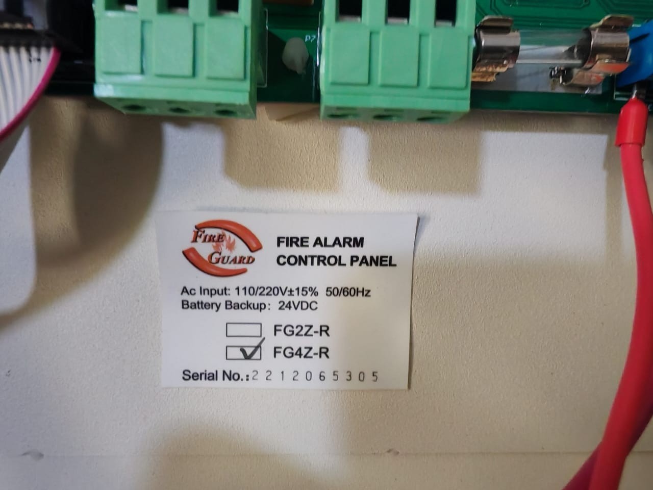 Fire Guard FG4Z-R Fire Guard FG4Z-R Conventional Panel 4 Zone Fire Alarm Control Panel 3