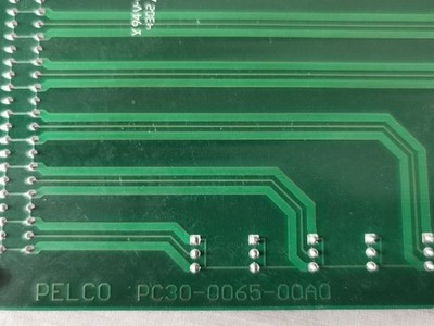 Pelco PCA-9760 PELCO PA30-0065-00 A0 PCA 9760 OUTPUT MOTHERBOARD 9