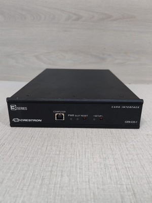 Creston CEN-CI3-1 CRESTON CEN-CI3-1 SERIES 3 CARD INTERFACE 10