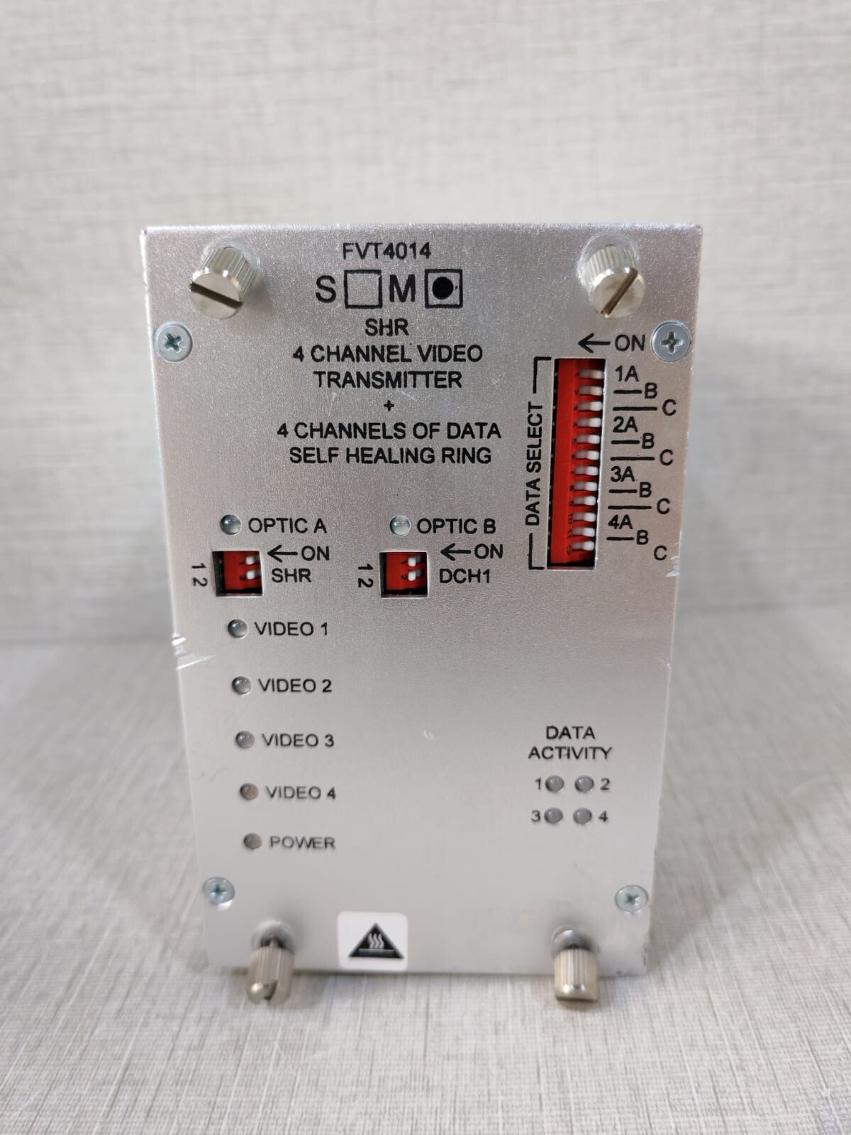 Comnet FVT4014M COMNET FVT4014M SHR 4-CH VIDEO TRANSMITTER+4-CH DATA SELF HEALING RING 2