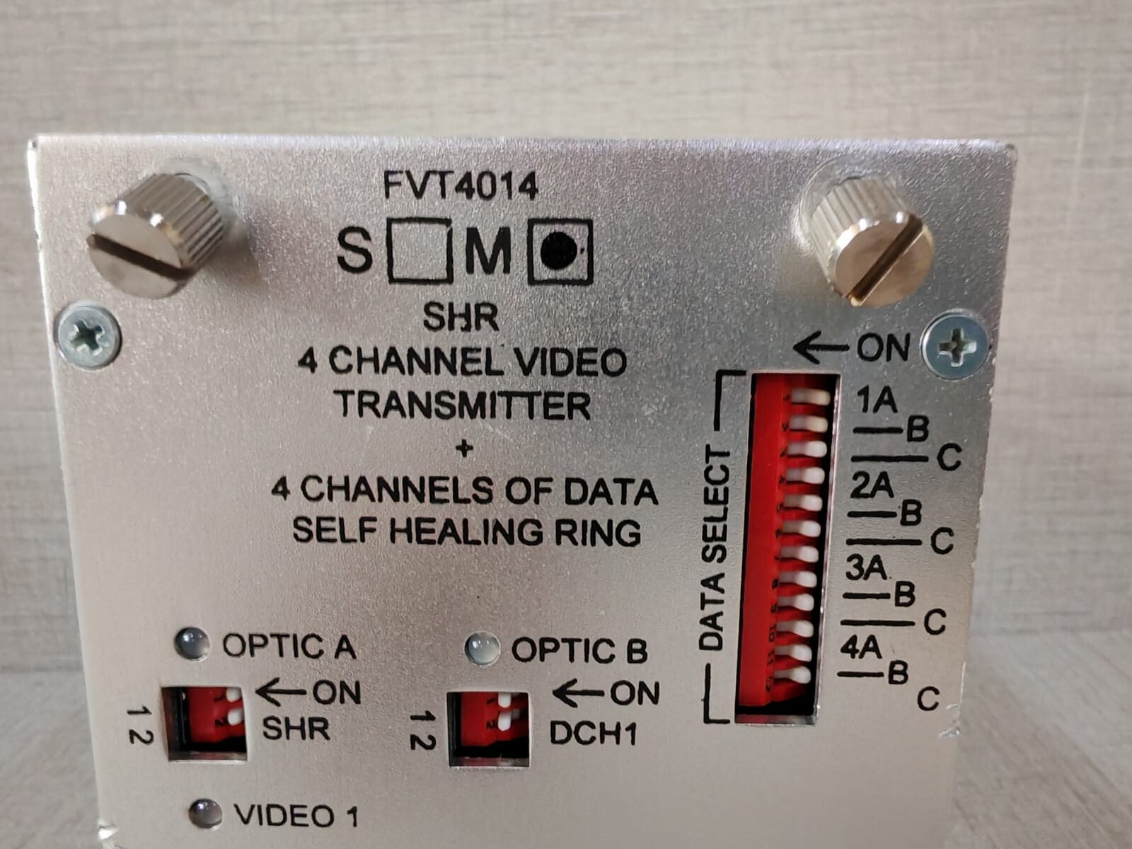 Comnet FVT4014M COMNET FVT4014M SHR 4-CH VIDEO TRANSMITTER+4-CH DATA SELF HEALING RING 3