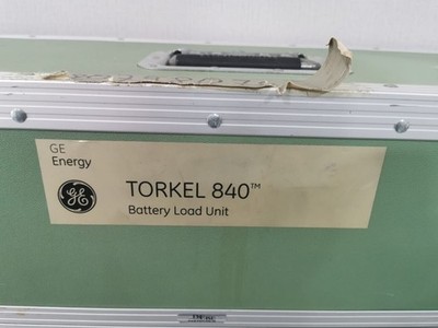 GE BS-49074 TORKEL 840 UTILITY Battery Load Unit / GE Energy BS-49074, R104 4