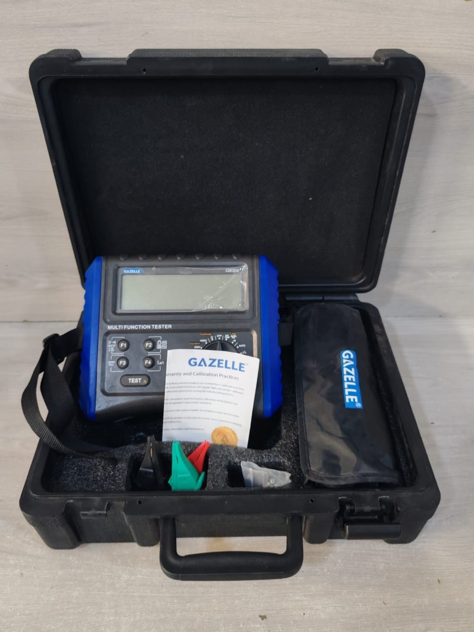 GAZELLE G9309 GAZELLE G9309 MULTIFUNCTION INSTALLATION TESTER 250V 2