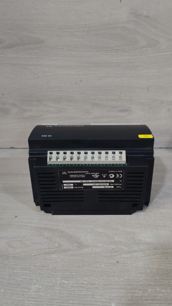 Grundfos IO-351 GRUNDFOS IO 351B/ IO 351 96161730-V01 EXTENSION ITERFACE MODULE 100-240V 10