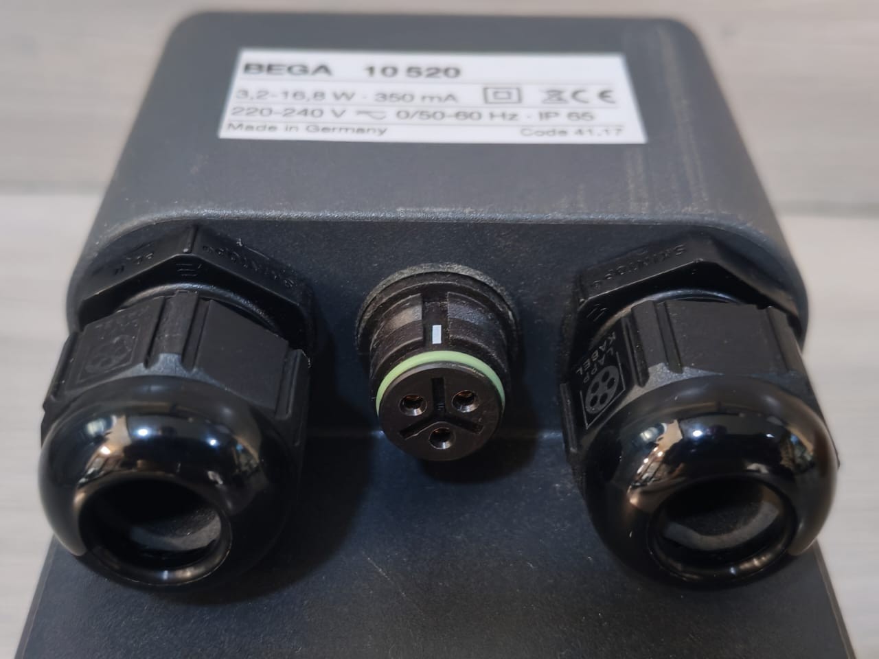 Bega BEGA-10520 Bega 10520 Power Supply Unit-Dali 220-240V 0/50-60Hz 6