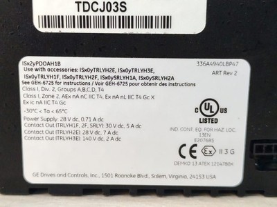 GE IS220PDOAH1B GE PDOAH1B IS220PDOAH1B REV. C DISCRETE OUTPUT MODULE 10