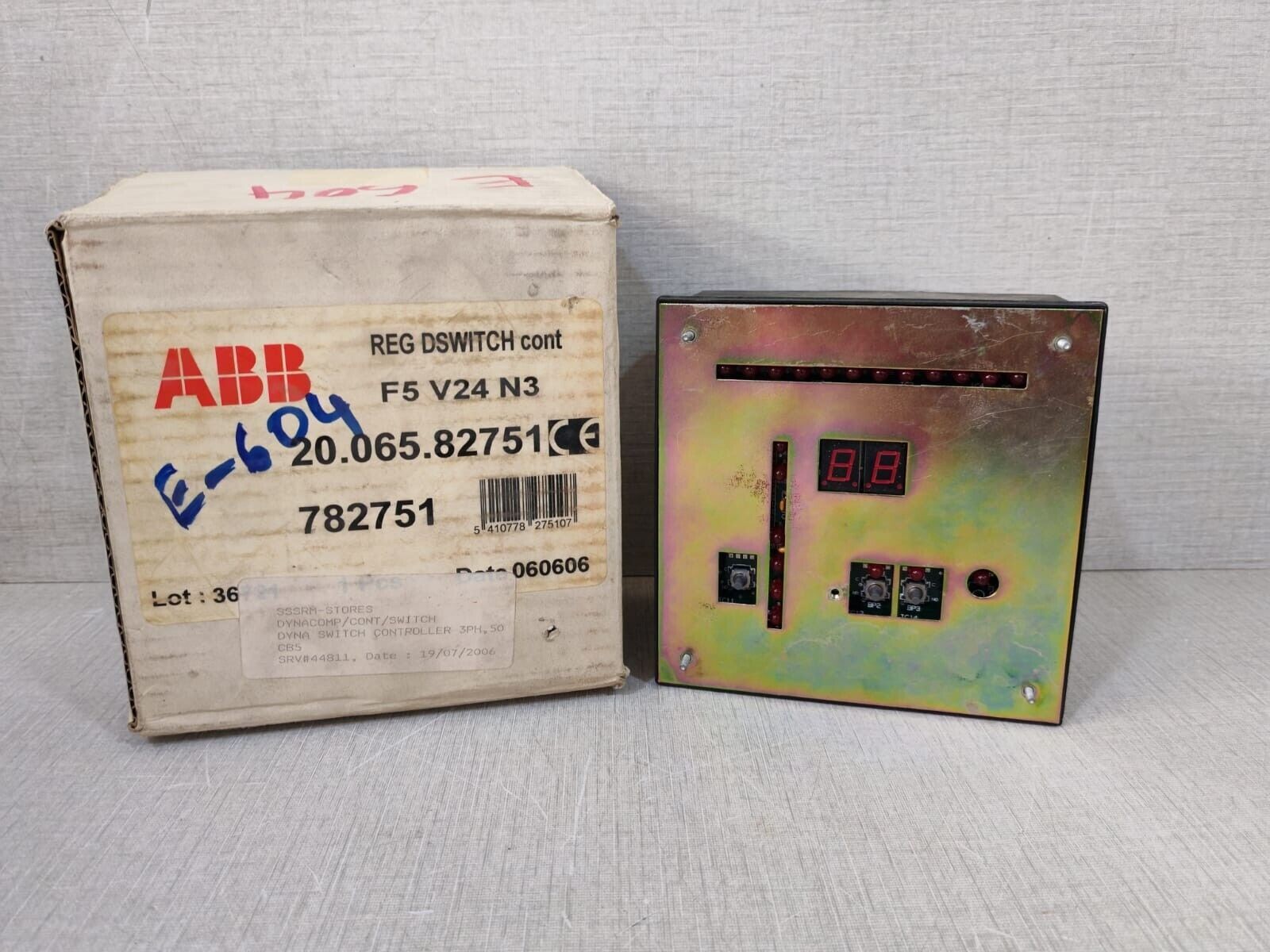ABB F5 V24 N3 Dyna Switch Controller 20.065.82751