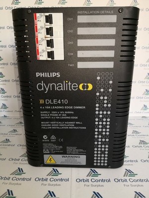 Philips DLE410 Philips Dynalite DLE410 Leading Edge Dimmer Controller Dynet 4X10A 230V - 20A 1P 4