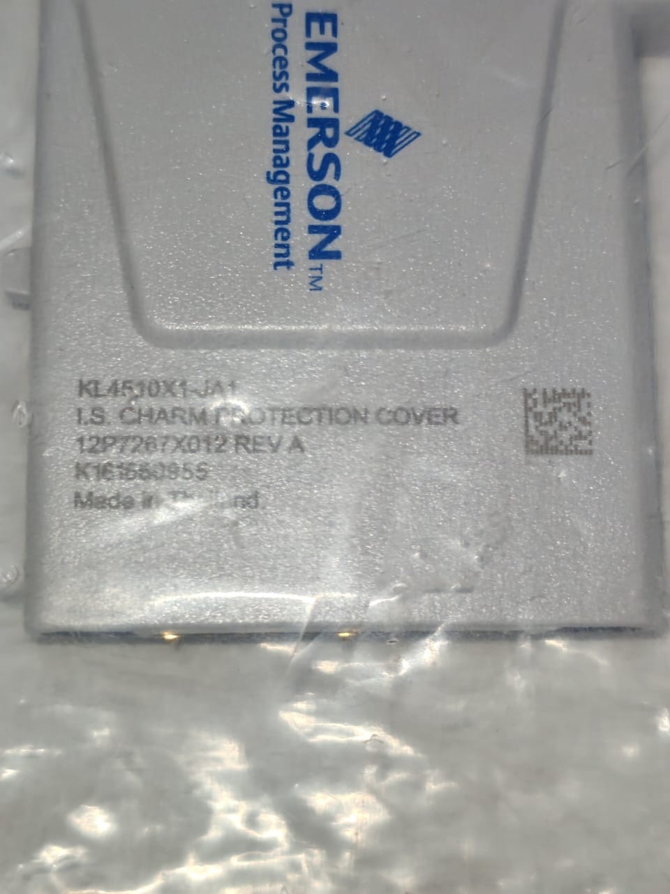 Emerson KL4510X1-JA1 EMERSON KL4510X1-JA1 12P7267X012 REV.A I.S CHARM PROTECTION COVER 2