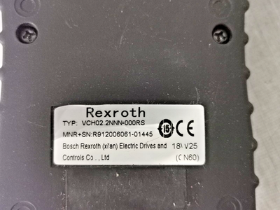 Bosch Rexroth VCH02.2NNN-000RS Rexroth Type: VCH02.2NNN-000RS Handwheel MNR: R912006061 2