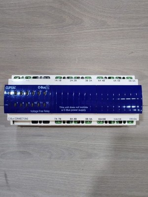 Clipsal MFG-2005 CLIPSAL L5512RVF/ L5512RVFP 12 CH VOLTTAGE FREE RELAY MFG-2005 2