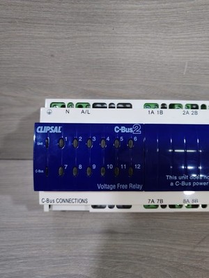Clipsal MFG-2005 CLIPSAL L5512RVF/ L5512RVFP 12 CH VOLTTAGE FREE RELAY MFG-2005 3