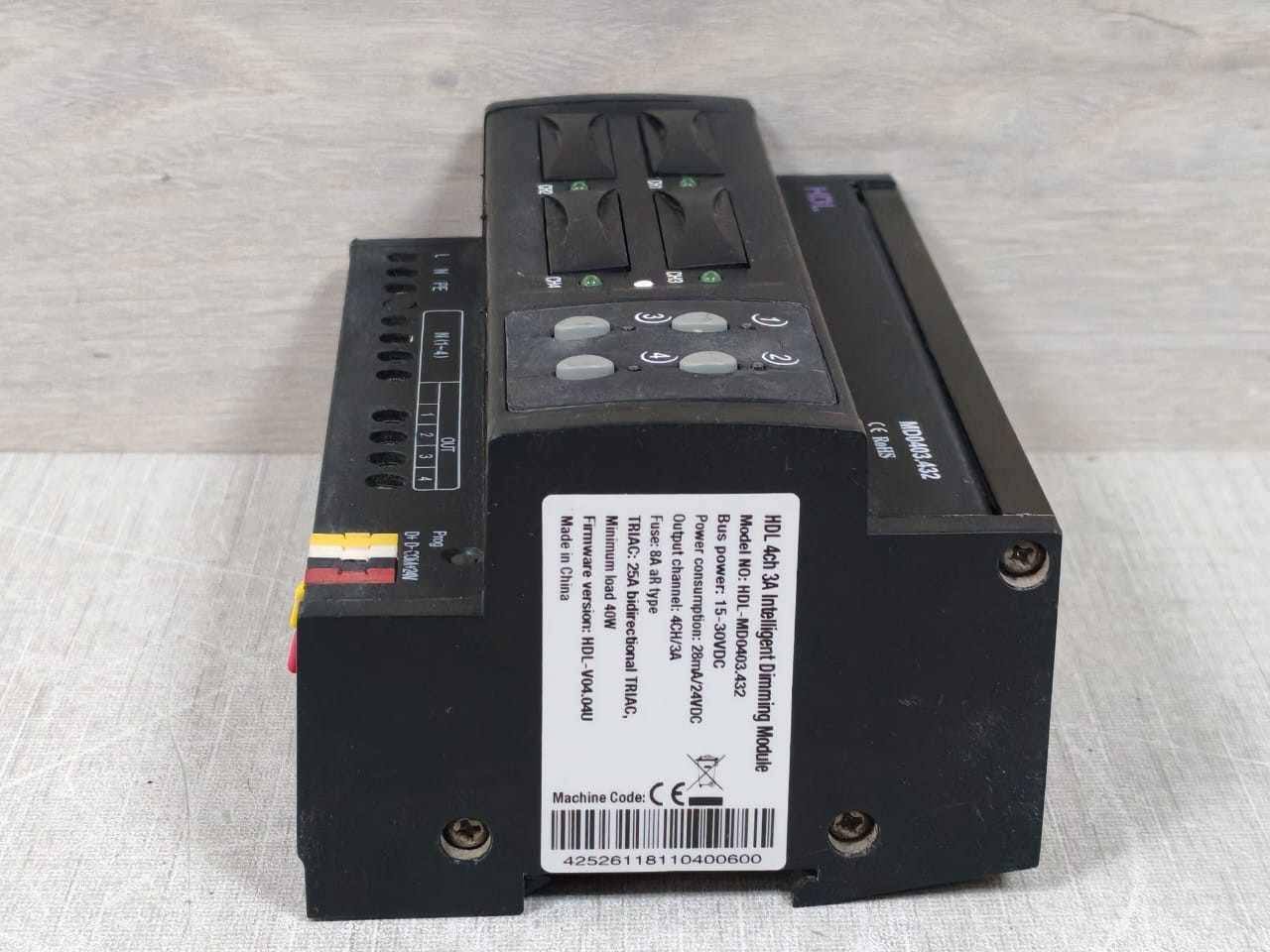 HDL MD0403.432 HDL-MD0403.432 HDL 4ch 3A Intelligent Dimming Module 4