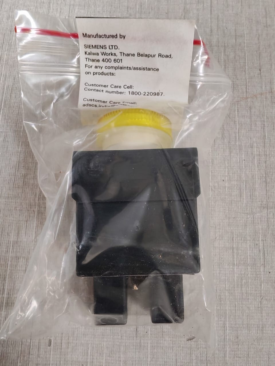Siemens SIEMENS-3SB5235-6HD10 SIEMENS 3SB5235-6HD10 YELLOW WIDE BAND LED PILOT LIGHT (1 BOX 10PCS.) 8