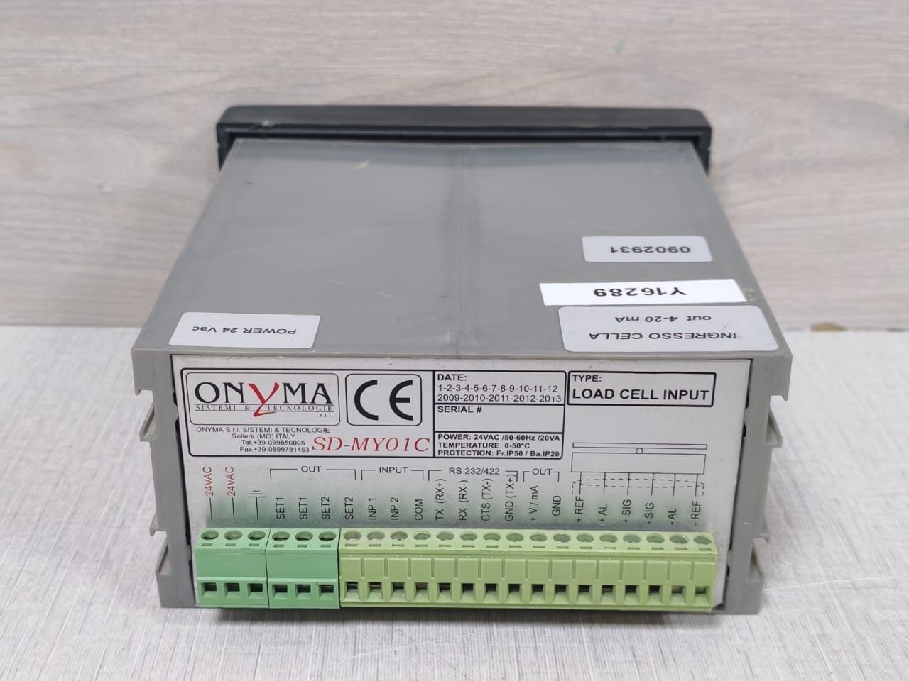 ONYMA MY01C ONYMA SD-MY01C Load Cell Input 3