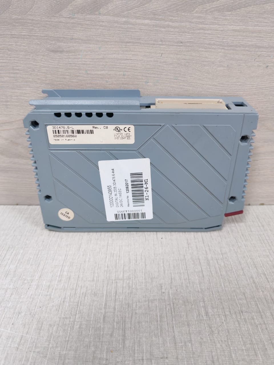 Digital 3DI476.6L DI 476 3DI476.6L REV.C0 DIGITAL INPUT MODULE 10
