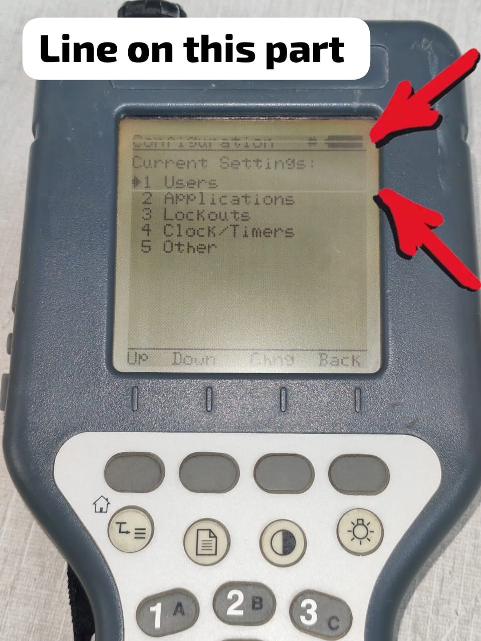 Yokogawa 4150X YHC4150 X-01 YOKOGAWA 4150X YHC4150 X-01 V2.06 FIELD HART COMMUNICATOR - LINE ON THE SCREEN 7