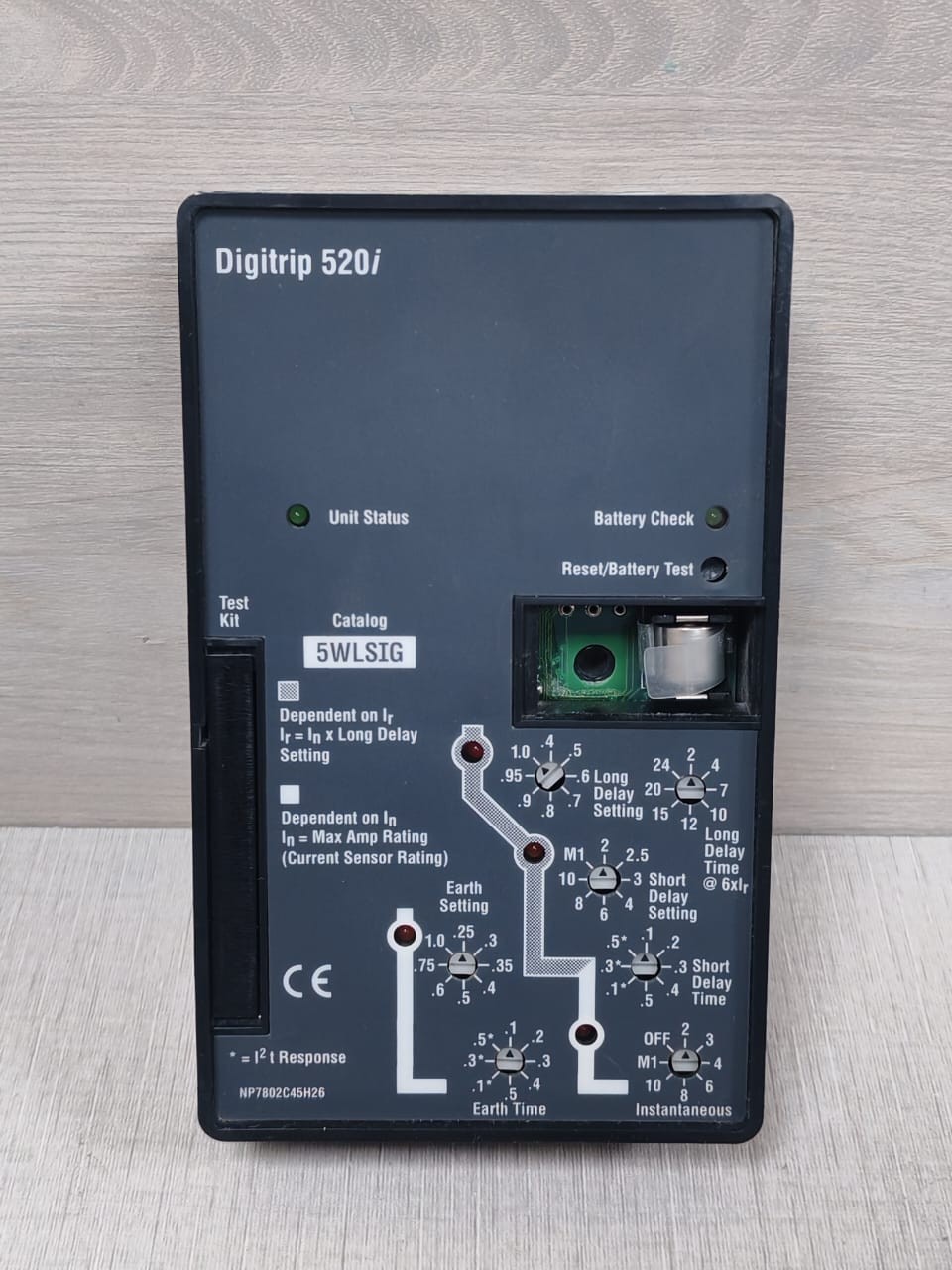 Digitrip 520i 5WLSIG Trip Unit 7802C65G13 Rev.35