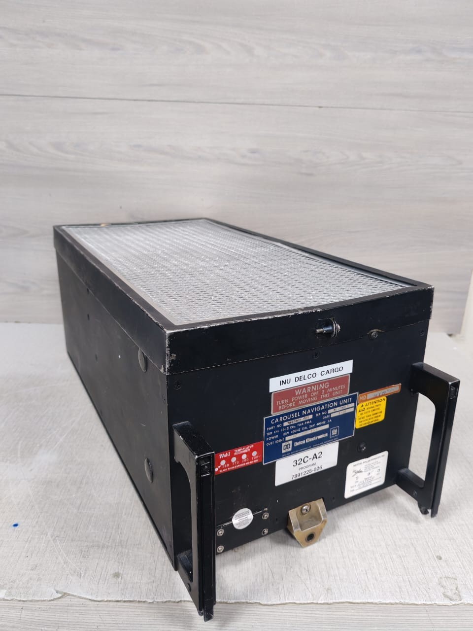 DELCO ELECTRONICS 7890860-011 DELCO ELECTRONICS 7890860-011 / 7886588-011 CAROUSEL NAVIGATION UNIT 115V 400HZ 2