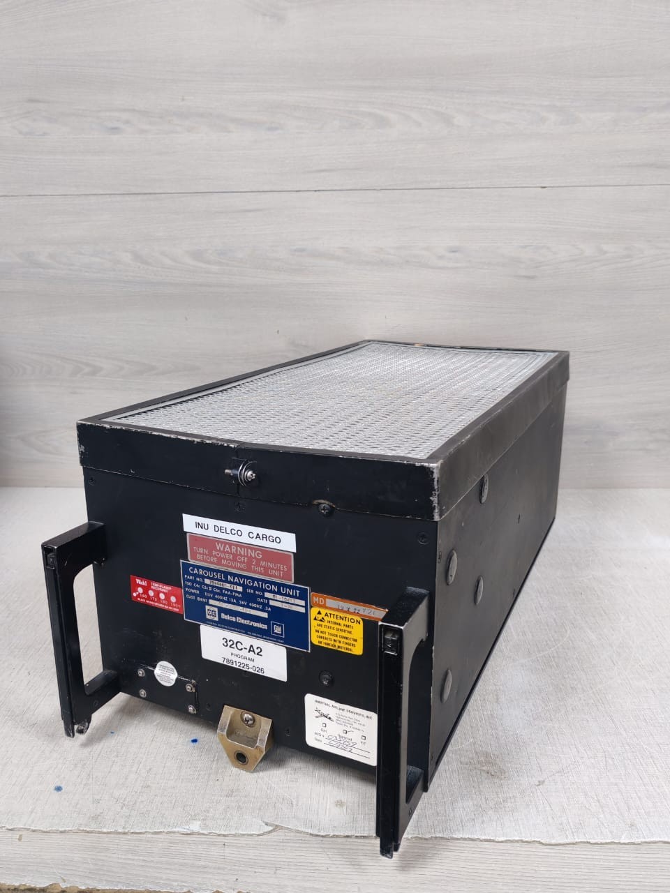 DELCO ELECTRONICS 7890860-011 DELCO ELECTRONICS 7890860-011 / 7886588-011 CAROUSEL NAVIGATION UNIT 115V 400HZ 3