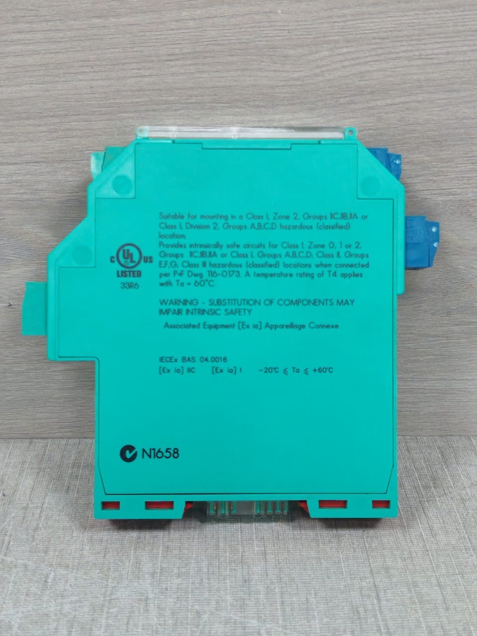 Pepperl+Fuchs KFD2-STC4-EX1 PEPPERL+FUCHS KFD2-STC4-Ex1 K-SYSTEM SMART TRANSMITTER ISOLATOR P/N: 122580 8