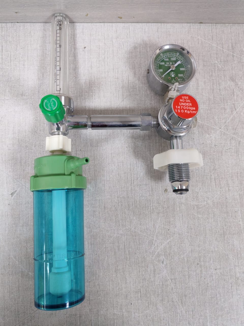 SHIN-EI PS-302 SHIN-EI INDUSTRIES INC. OXYGEN REGULATOR PS-302 4